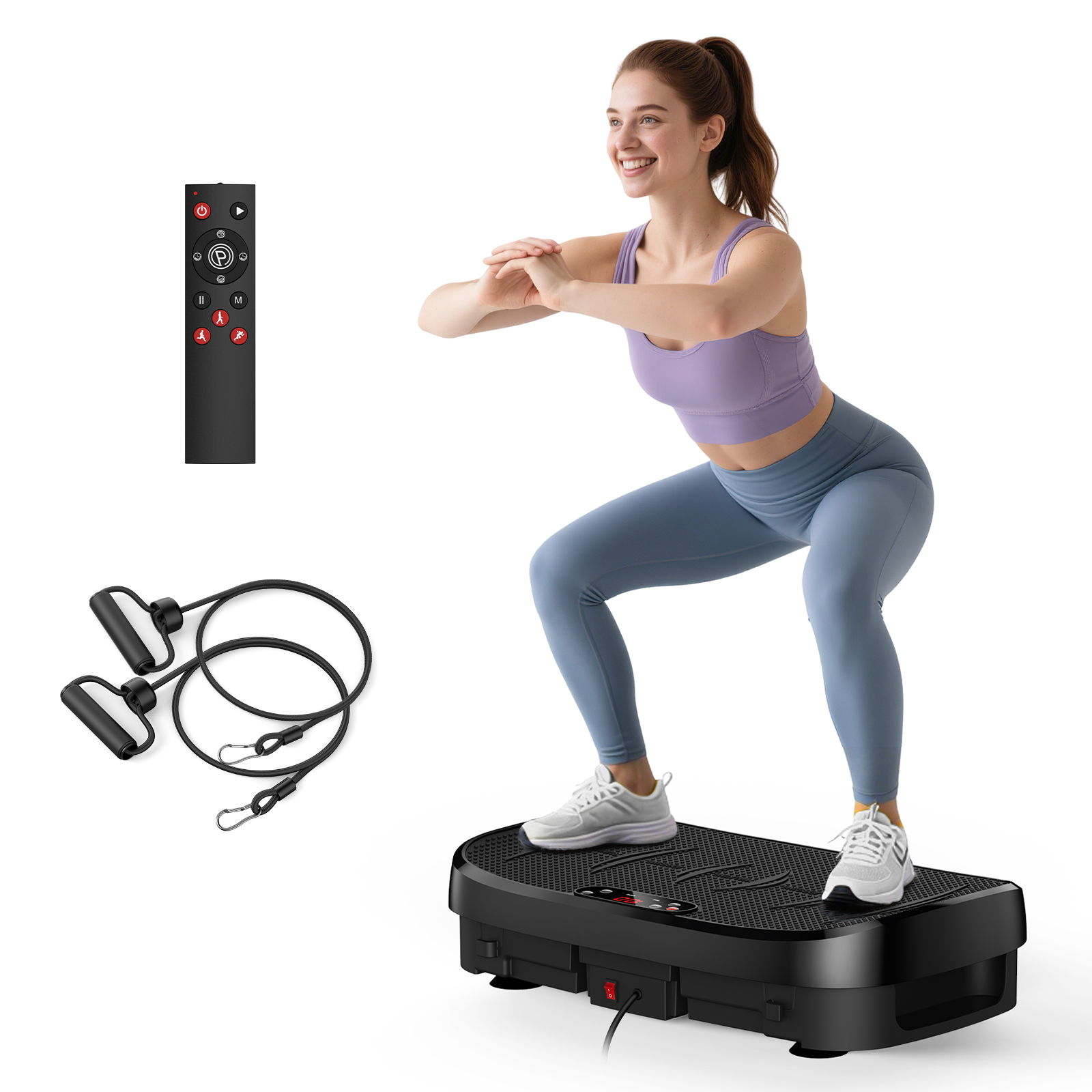 Home Gym Garden - Trilplaat Vetverbranding Fitnessplatform Hele Lichaam 120