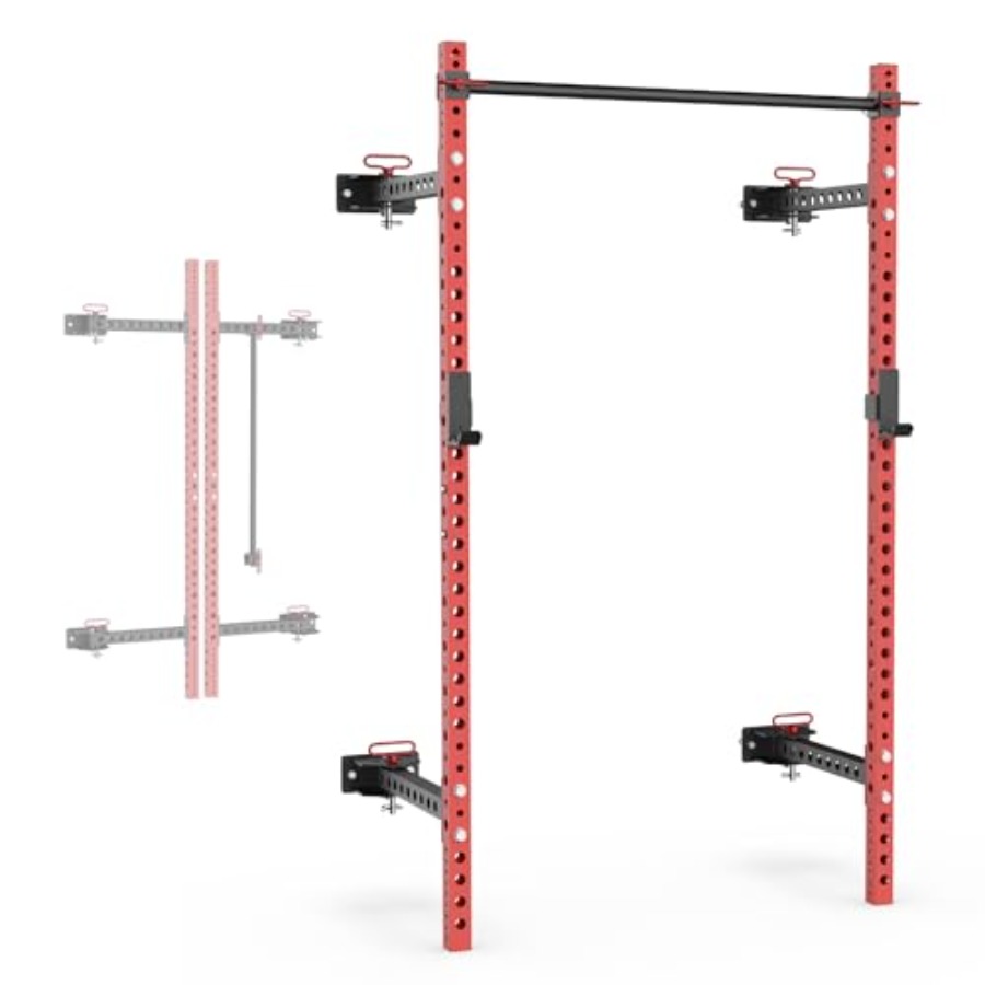 Squat Rack Power - 2200 Serie Opvouwbaar Squat Rack met