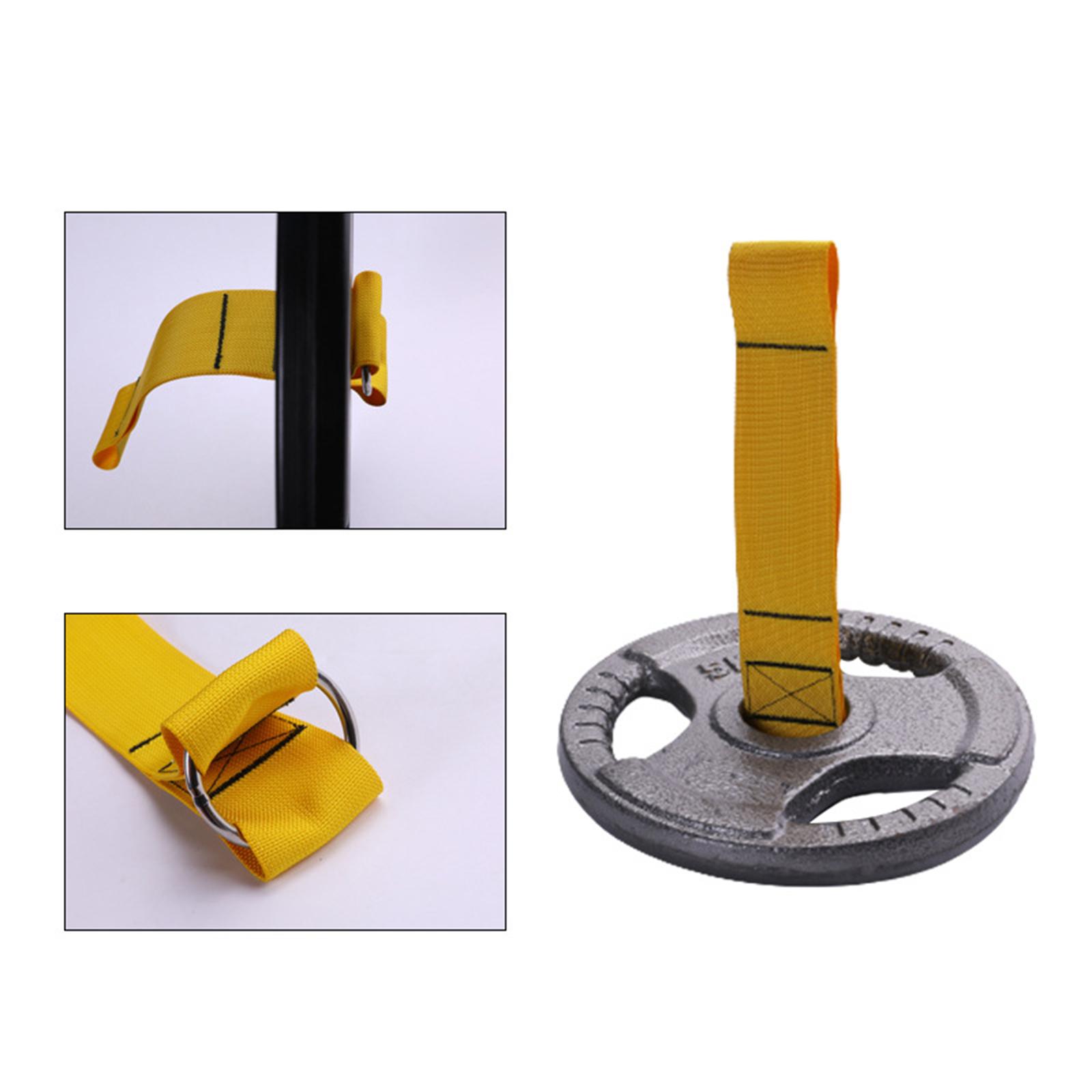 Home Gym Yellow - Strap Loading Pin Belt Geel Heavy