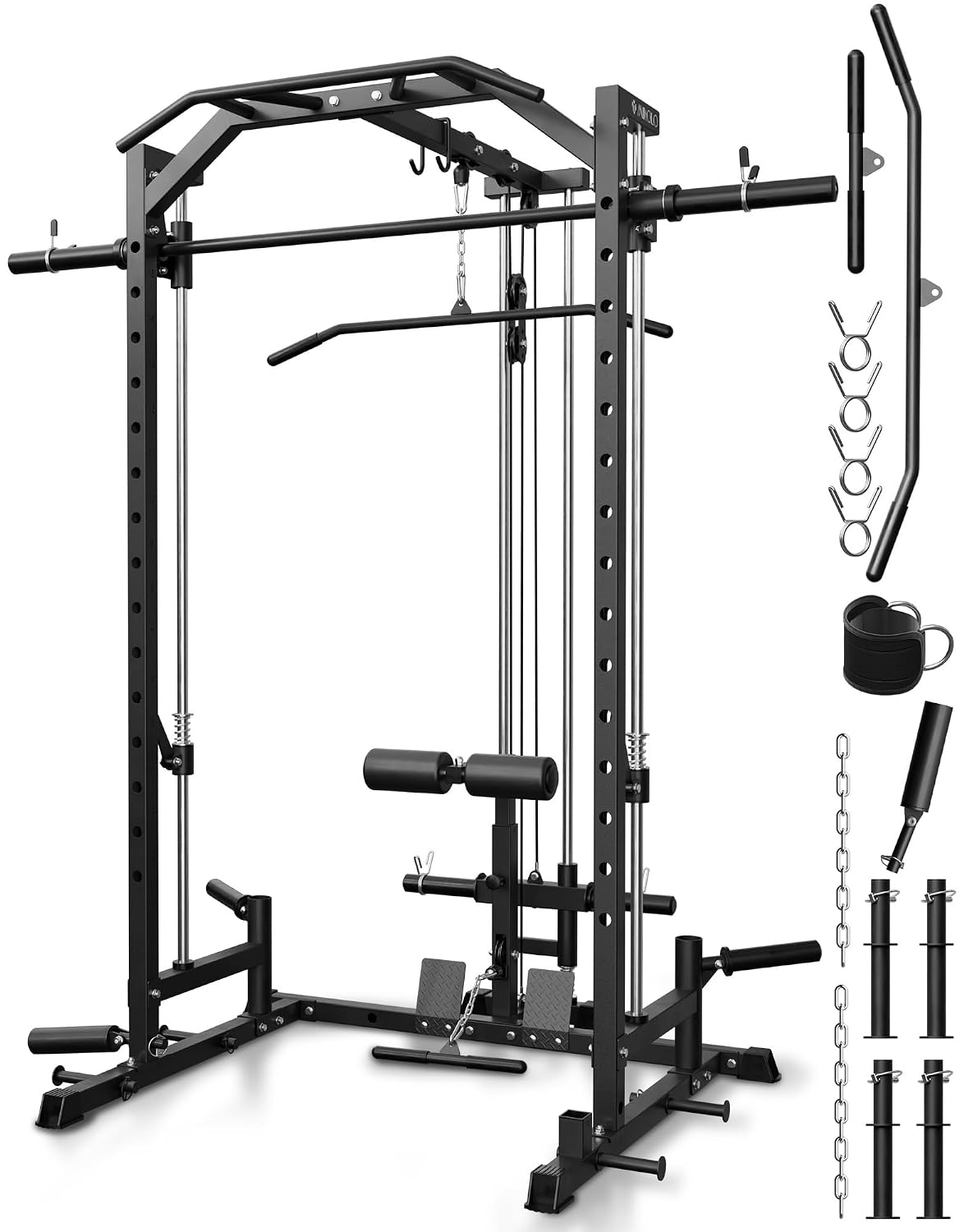 Home Gym Custom - Smith Machine Home Gym Power Cage