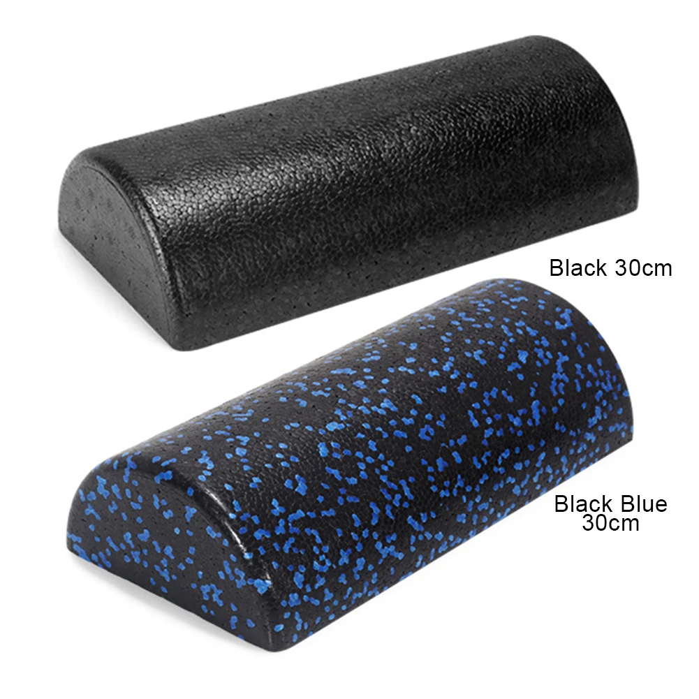Foam Roller High Density - Halfronde yogaroller, massageroller, yogakolom met hoge