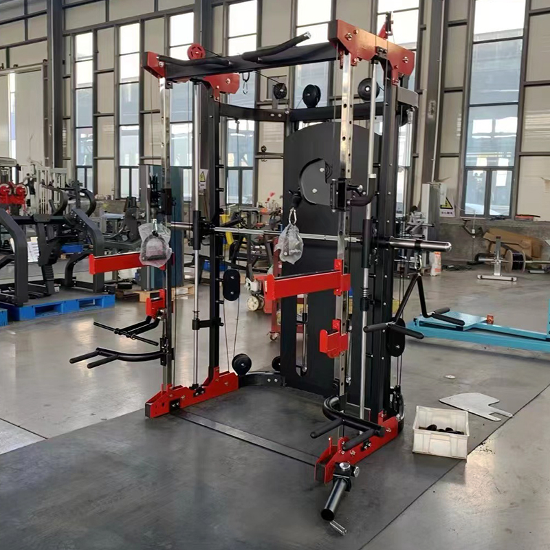 Squat Rack Power - Commerciële Multi Smith Machine Fitnessapparatuur Home