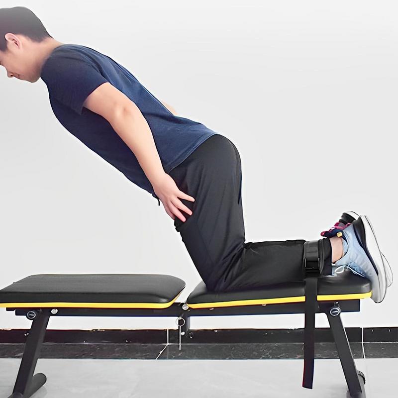 Home Gym Hamstring Exercises - Fitness Hamstring Curl Strap Oefening Assisted