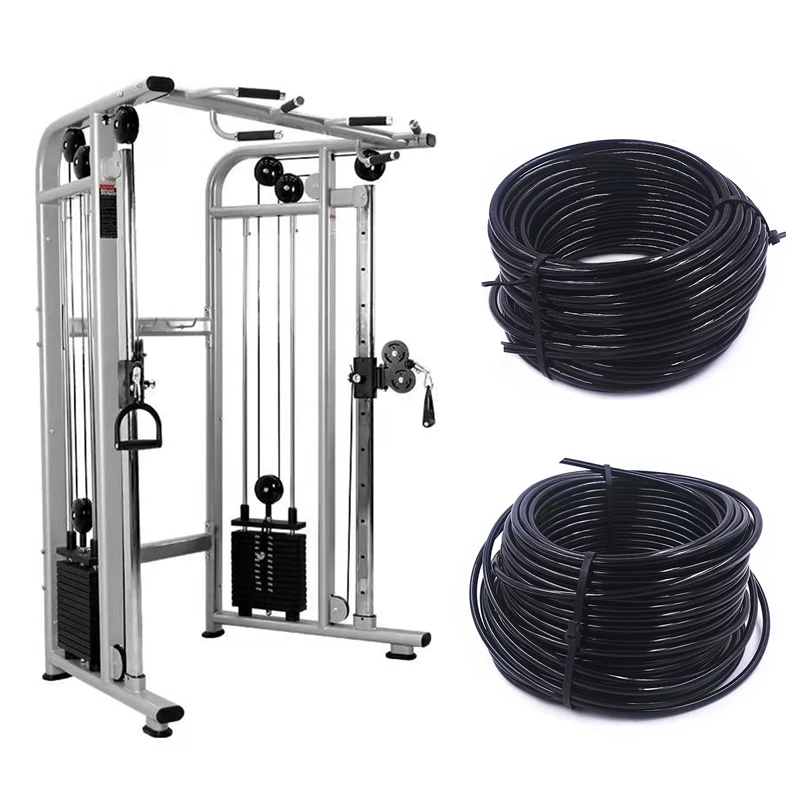 Pulley Home Gym - 100Meter 4/5/6Mm Dikke Thuis Gewichtheffen Katrol