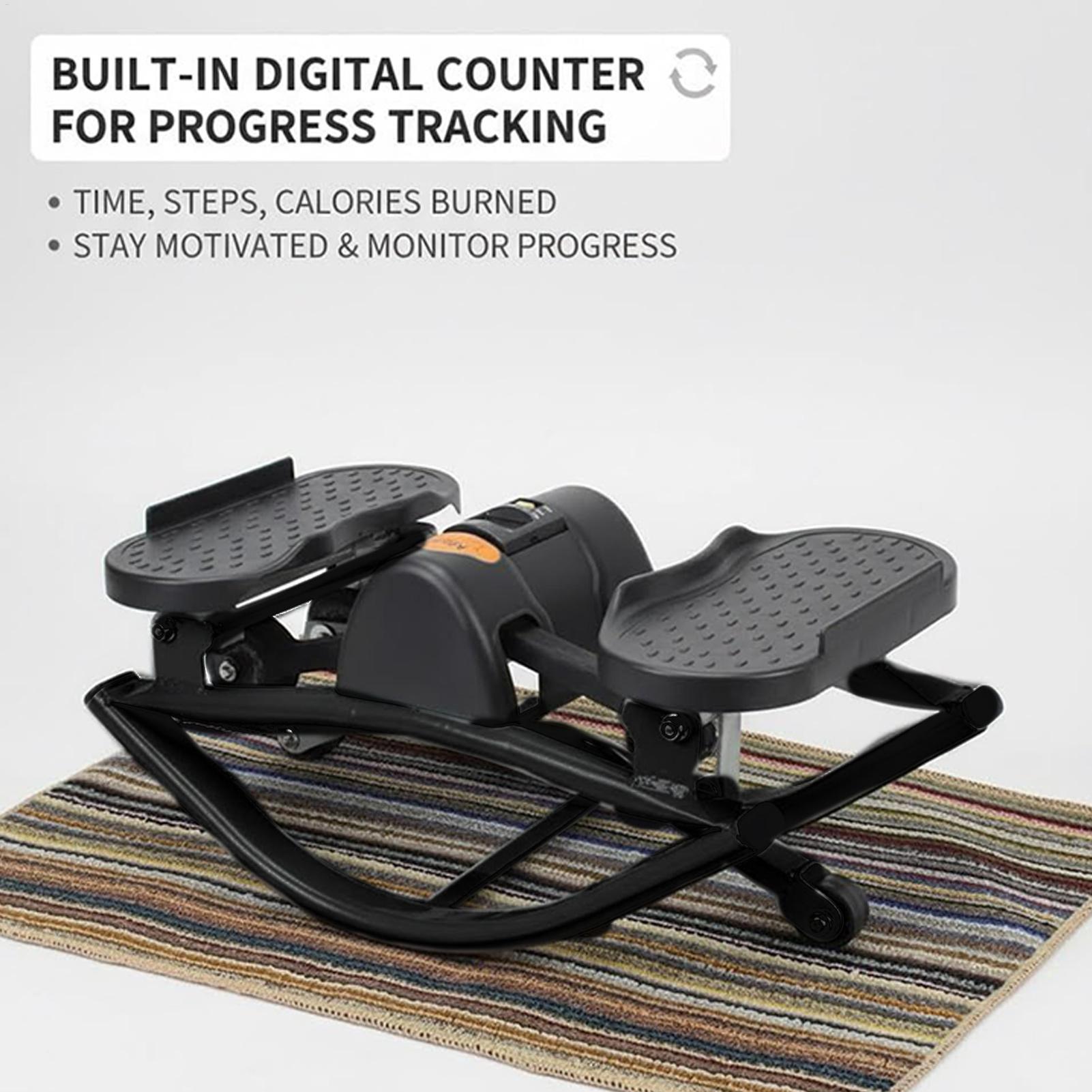 Home Gym Garden - Rock Stepper Oefenapparatuur Draagbare Stille Laterale