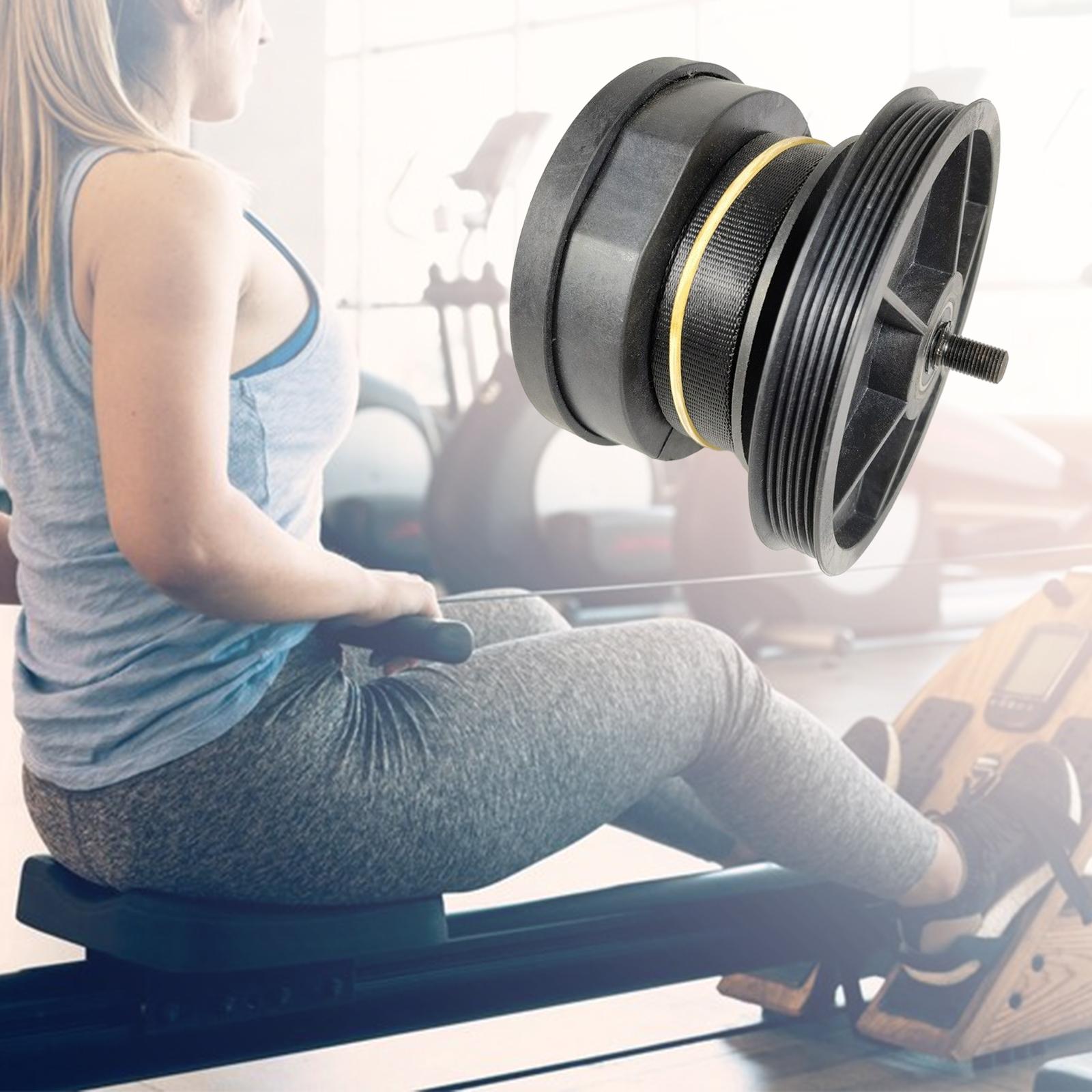 Pulley Home Gym - Duurzaam singelband rebound demper weerstandssysteem roeimachine