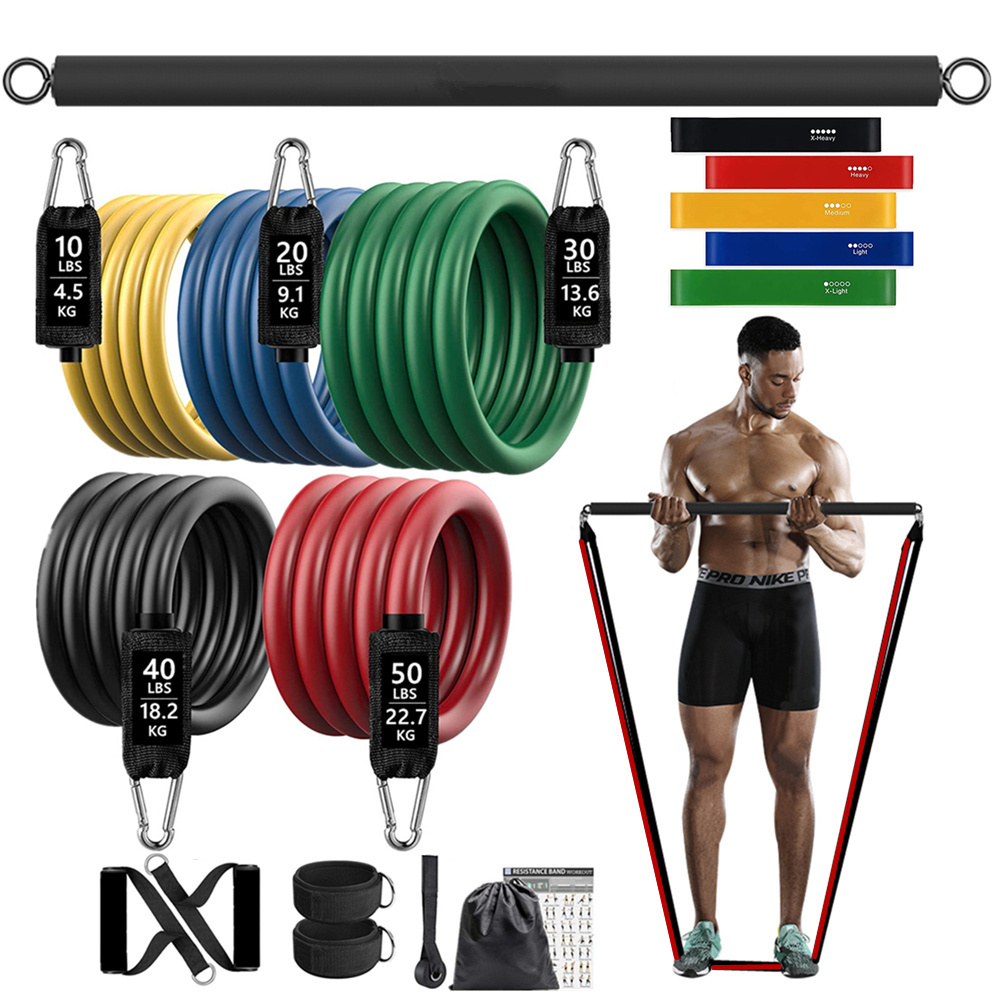 Home Gym Outfit - 150lb Fitness Booty Weerstand Elastische Band