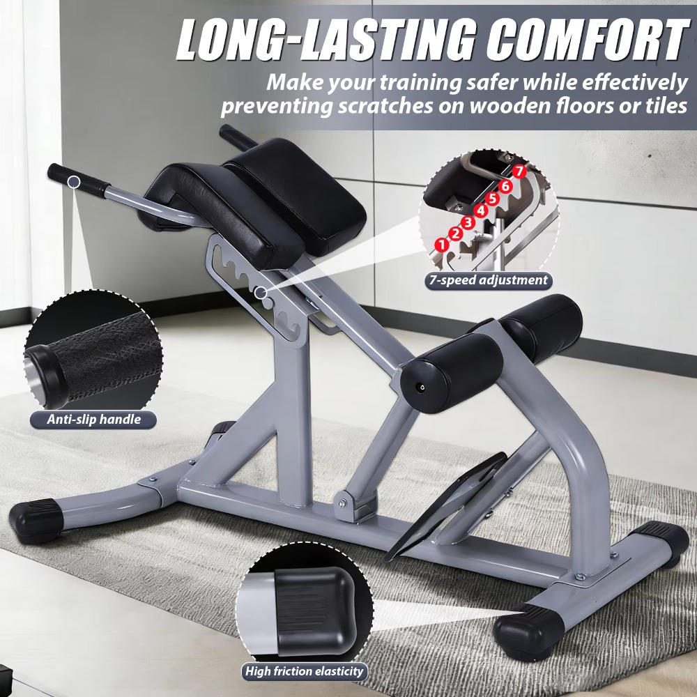 Verstelbare Hyperextensiebank, - Home Gym Hamstring Exercises recensie en prijs