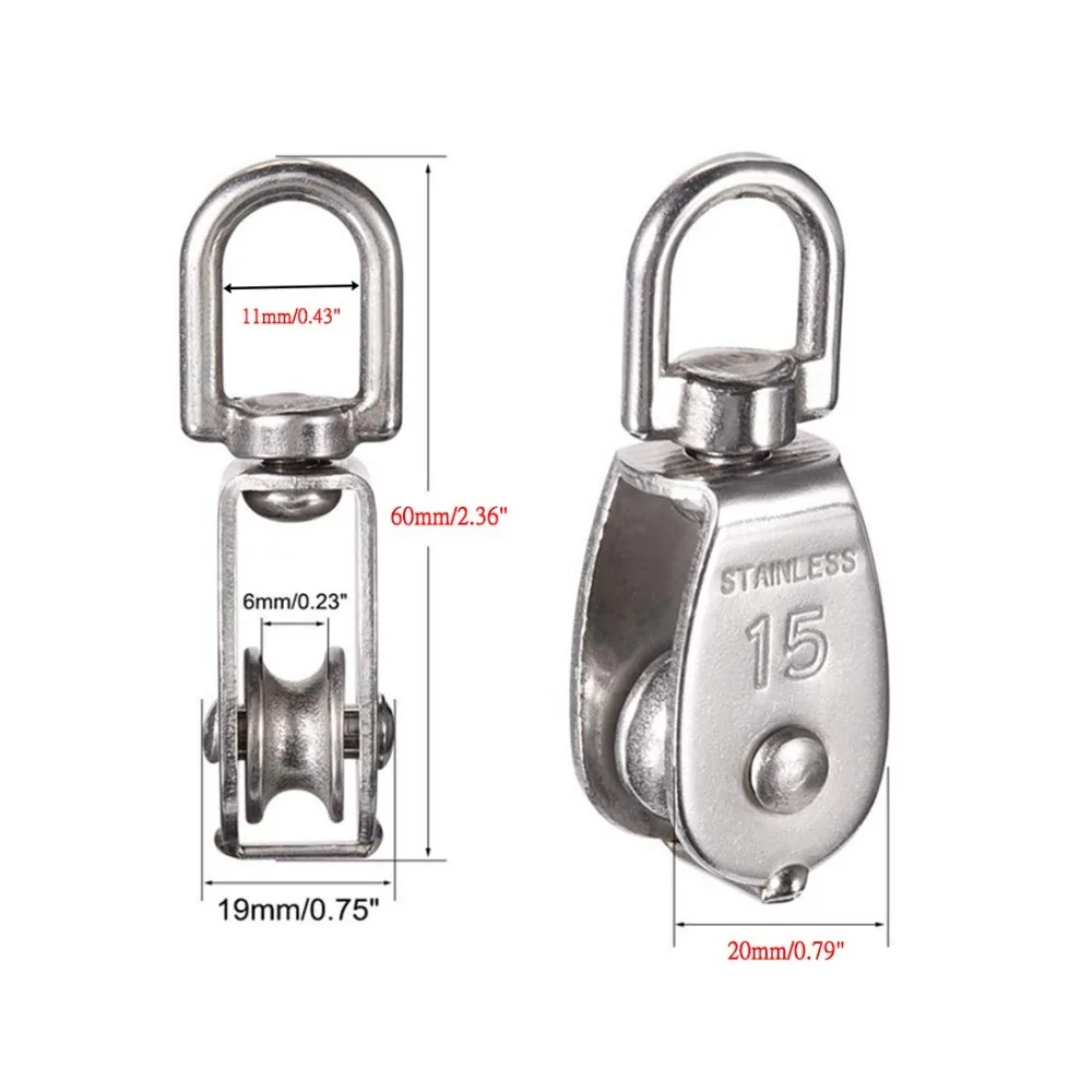 2/4 stuks M15 hijs-enkele katr - Pulley Home Gym recensie en prijs