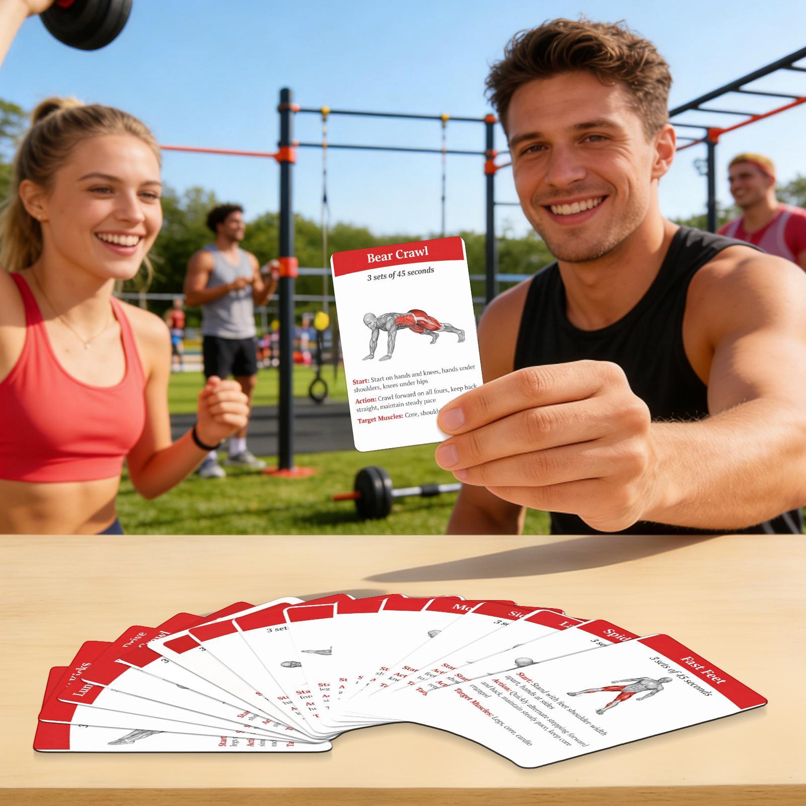 Workout-kaarten Oefenkaarten 3 - Home Gym Outfit recensie en prijs