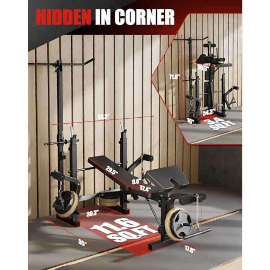 Homegym Krachttraining Bankste - Home Gym Weight Bench recensie en prijs