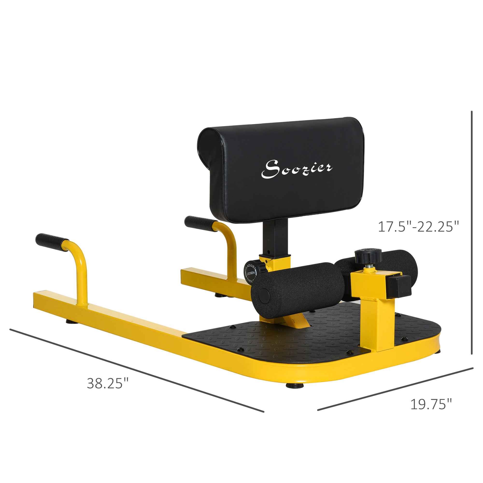 3-in-1 gevoerde push-up sit-up - Home Gym Yellow recensie en prijs