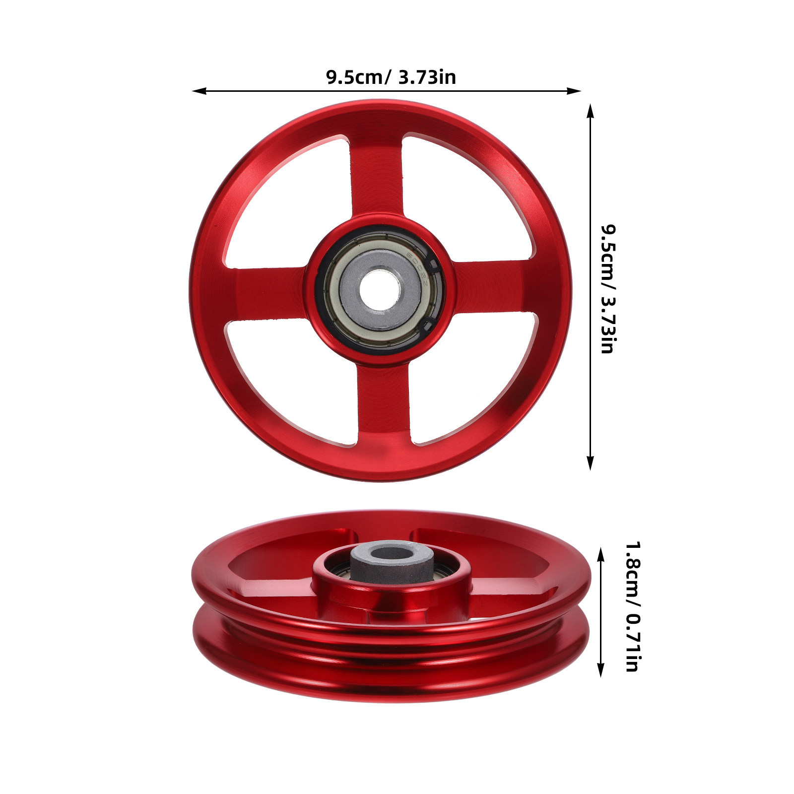 1 stuks katrolwiel voor fitnes - Pulley Home Gym recensie en prijs