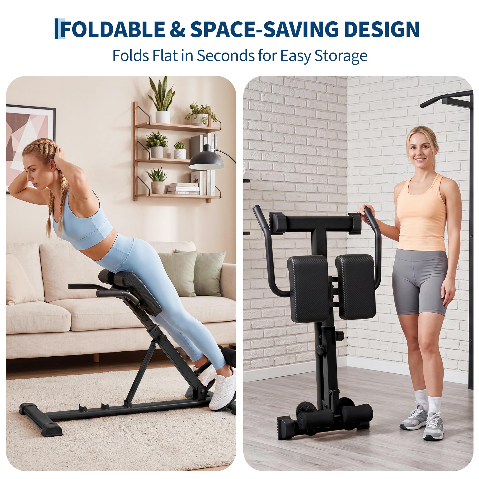 Roman Chair Hyperextensiebank  - Home Gym Hamstring Exercises recensie en prijs