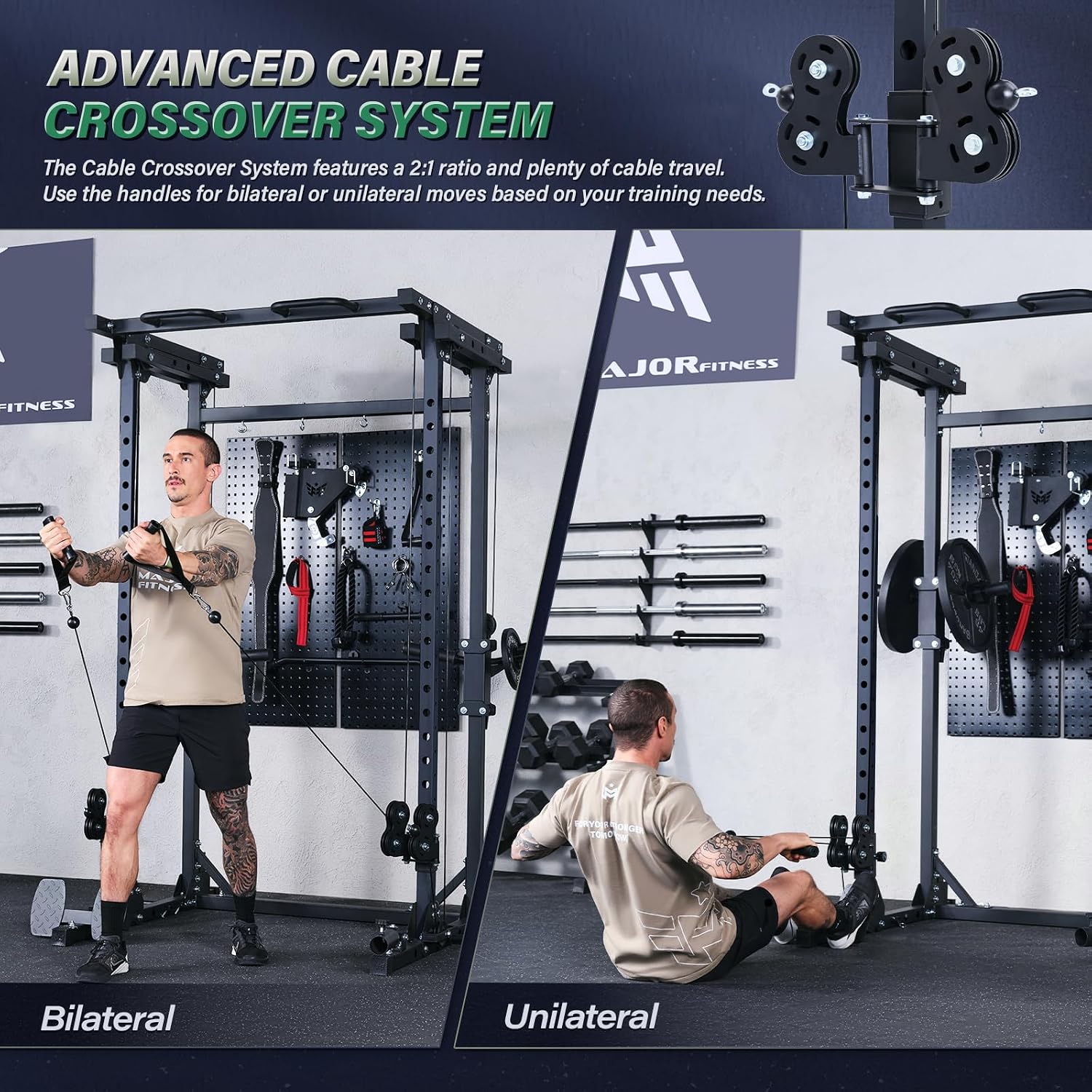Drone3 Power Rack, 2500 lbs Mu - Pulley Home Gym recensie en prijs