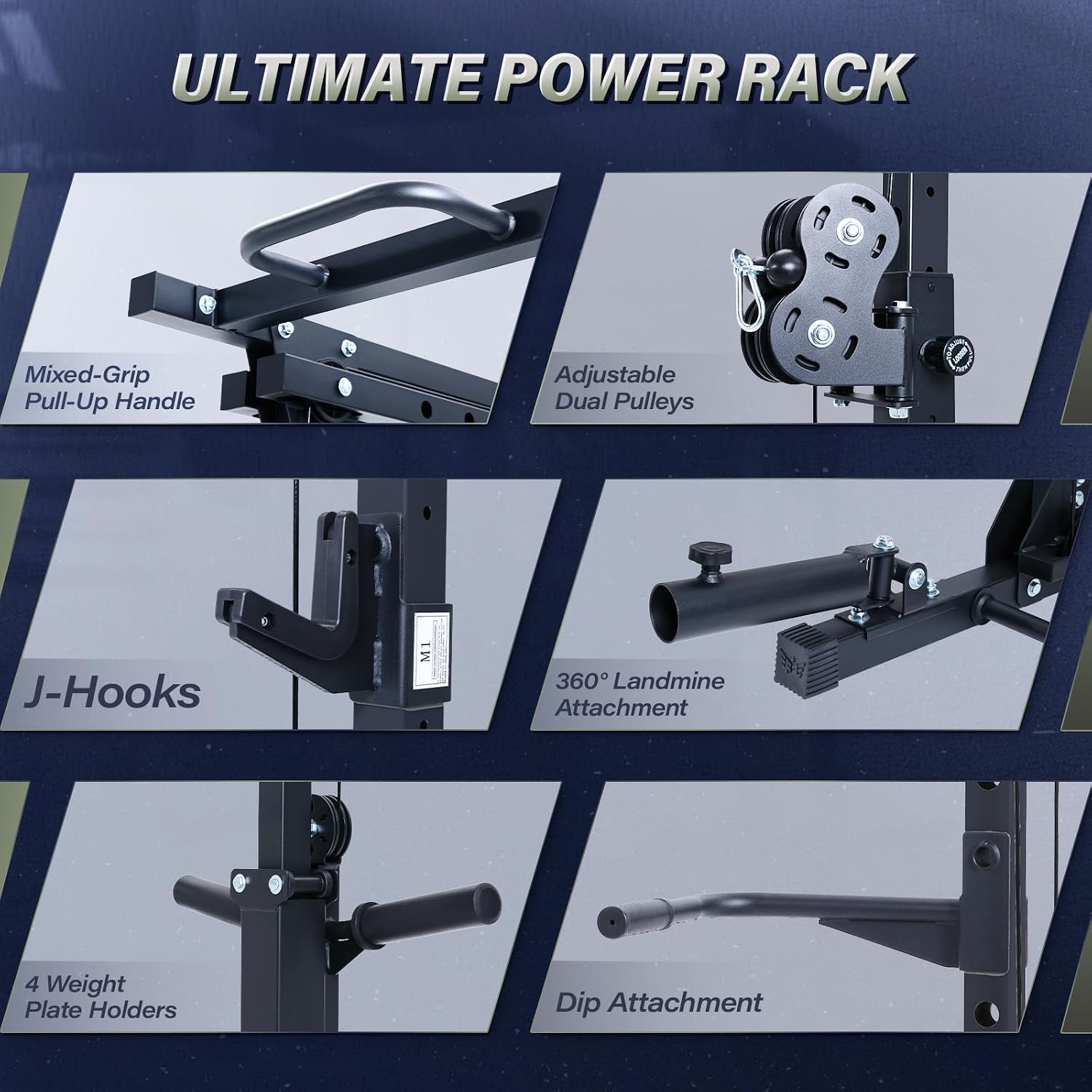 Drone3 Power Rack, 2500 lbs Mu - Pulley Home Gym recensie en prijs