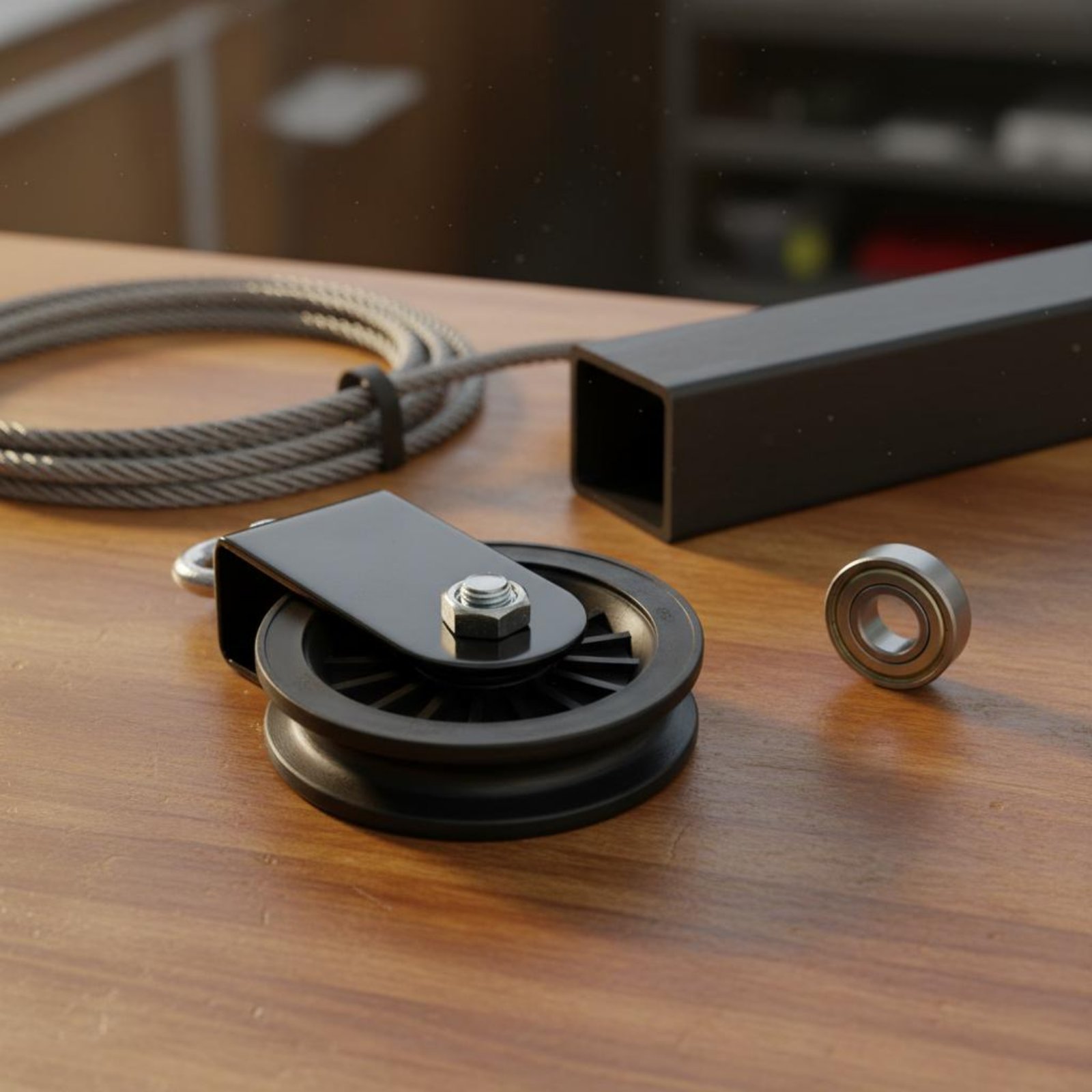 DIY Fitness Katrolbeugel Still - Pulley Home Gym recensie en prijs