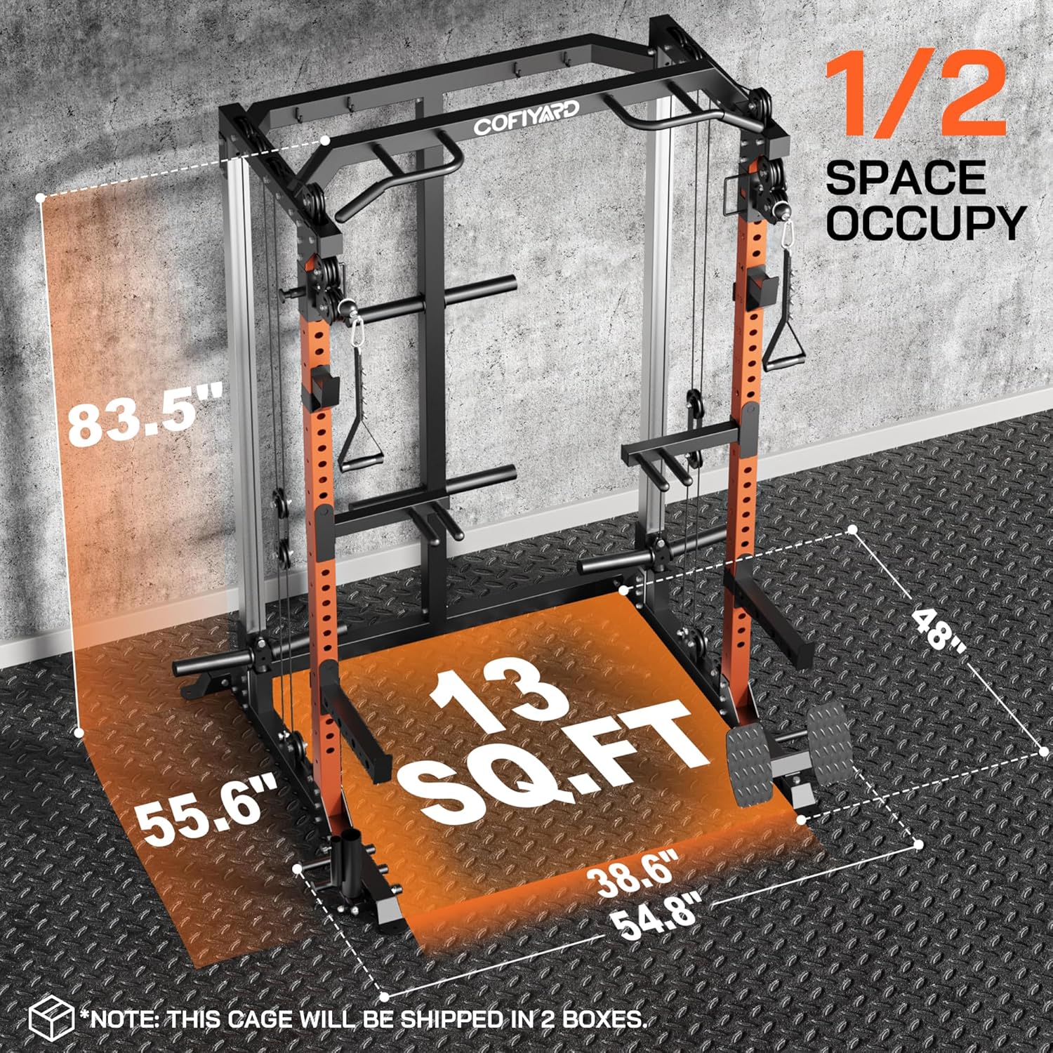 Power Cage, Power Rack met Dub - Pulley Home Gym recensie en prijs