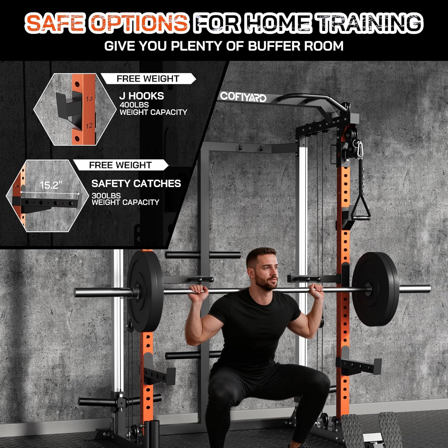 Power Cage, Power Rack met Dub - Pulley Home Gym recensie en prijs