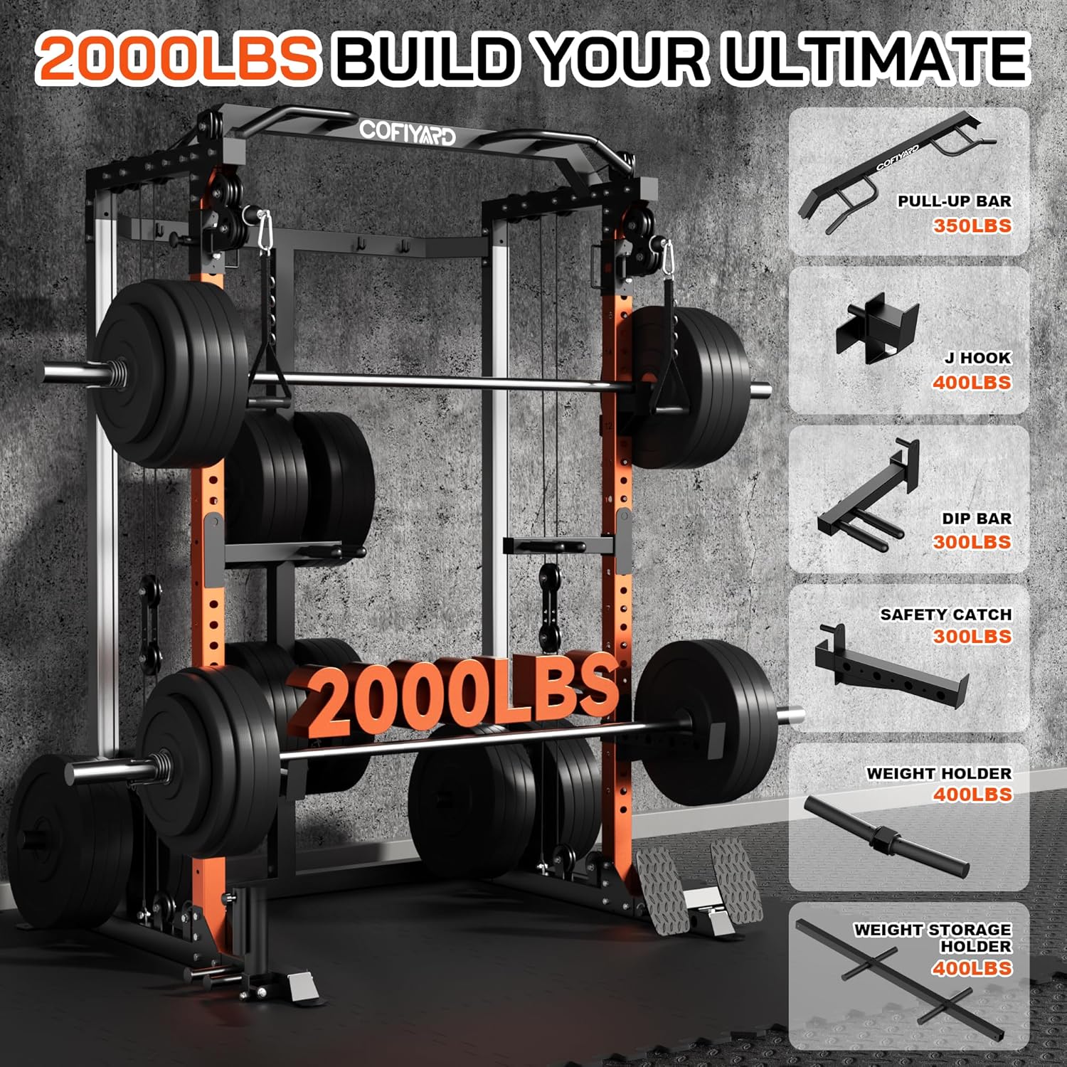 Power Cage, Power Rack met Dub - Pulley Home Gym recensie en prijs