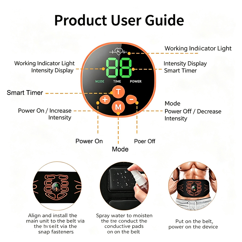 Abdominale Toning Belt Smart A - Home Gym Garden recensie en prijs
