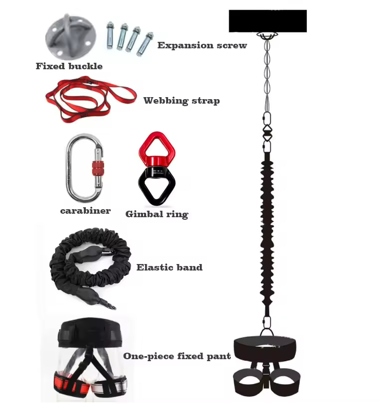 Heavy Duty Bungee Fitness Set  - Home Gym Outfit recensie en prijs