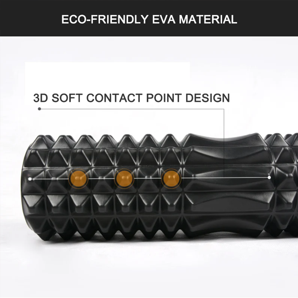 Schuimrollen voor spiermassage - Foam Roller High Density recensie en prijs
