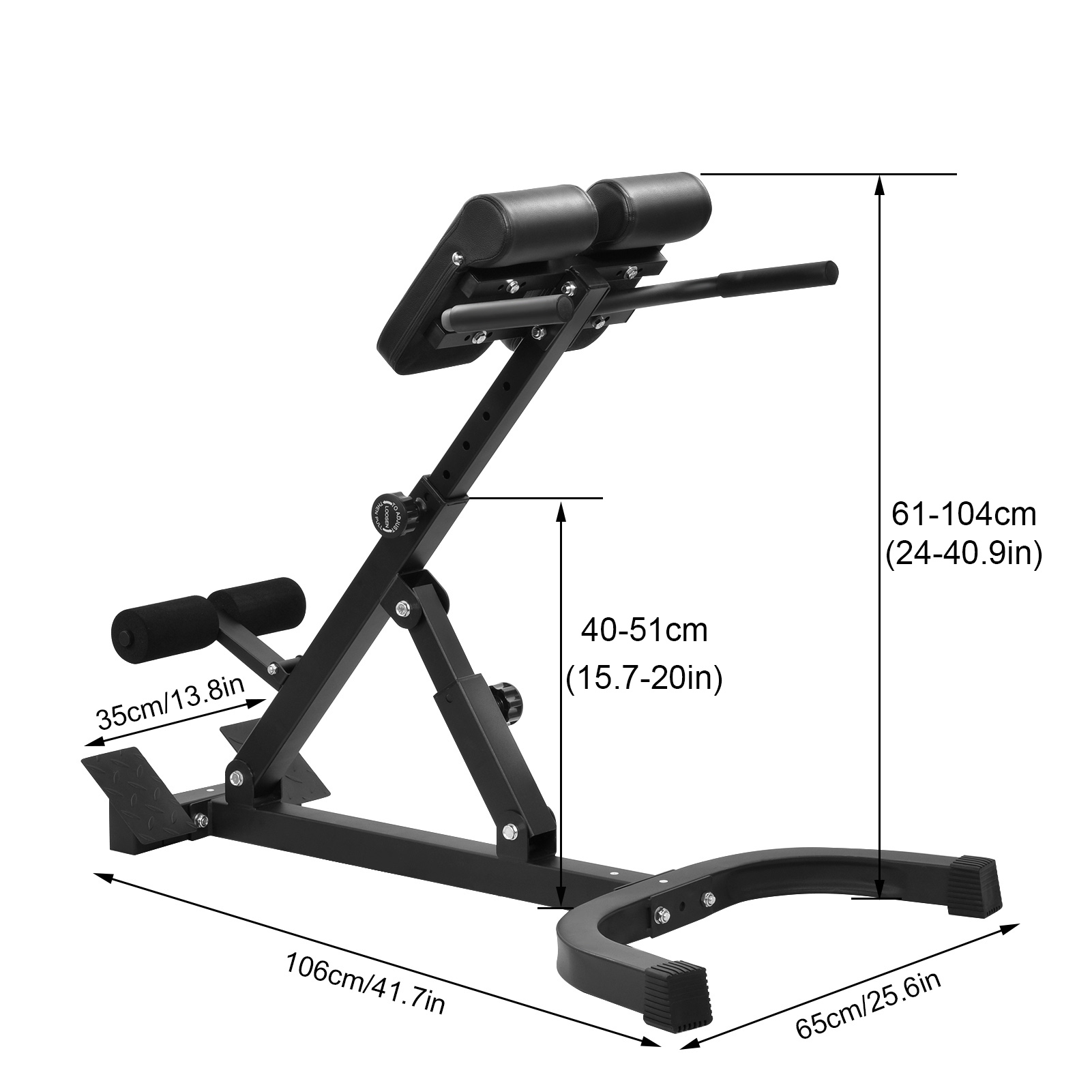 Roman Chair Hyperextension Ban - Home Gym Hamstring Exercises recensie en prijs