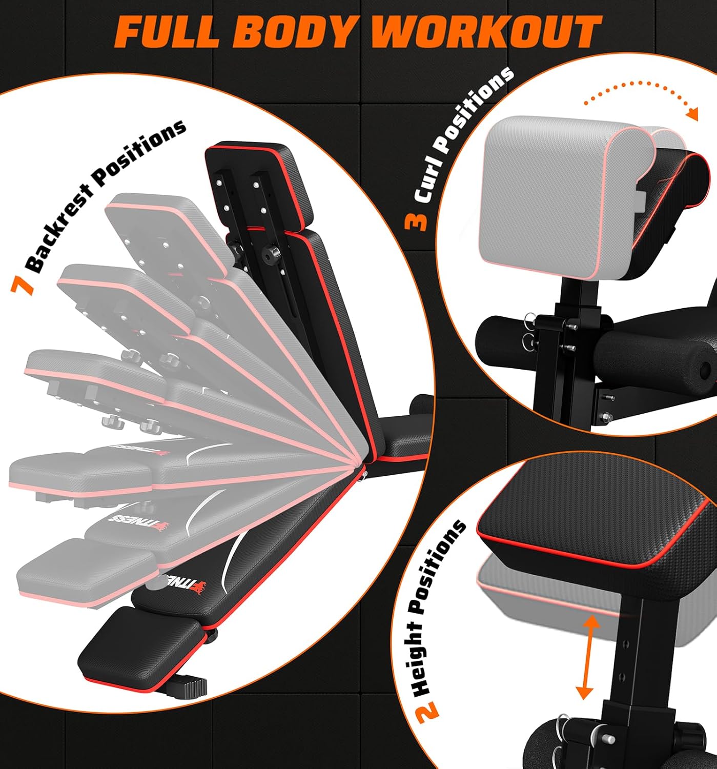 Opvouwbare halterbank voor thu - Home Gym Weights recensie en prijs