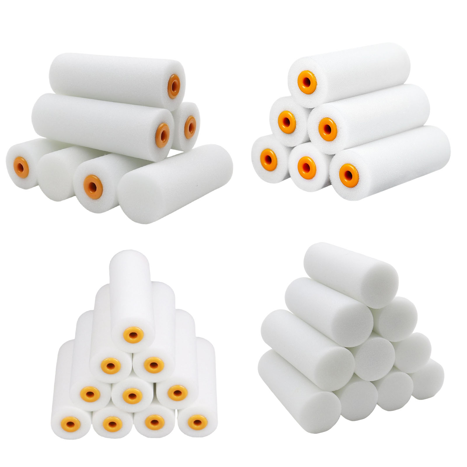 10-pack schuimverfrollers 4 in - Foam Roller High Density recensie en prijs