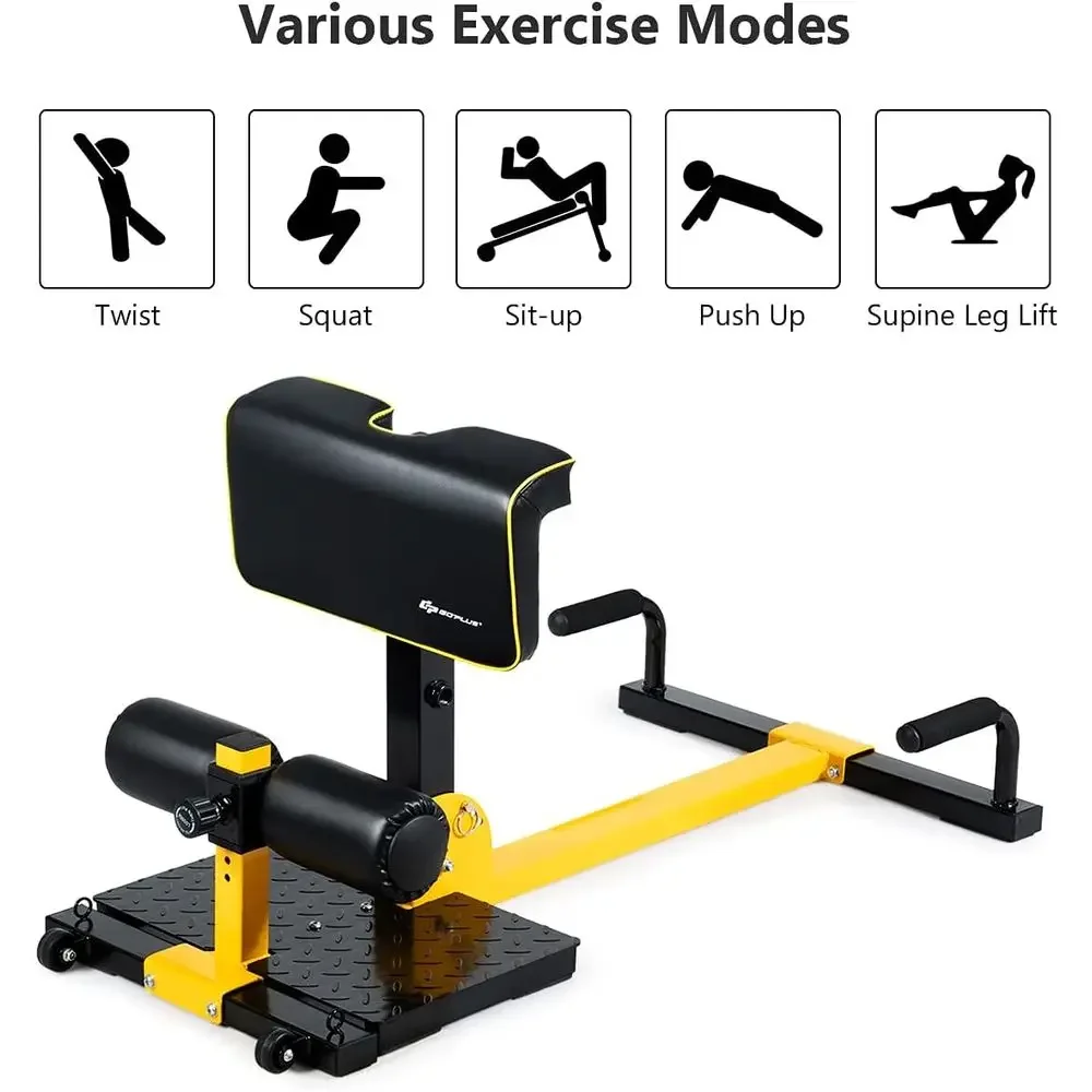 8-in-1 multifunctionele squat- - Home Gym Yellow recensie en prijs