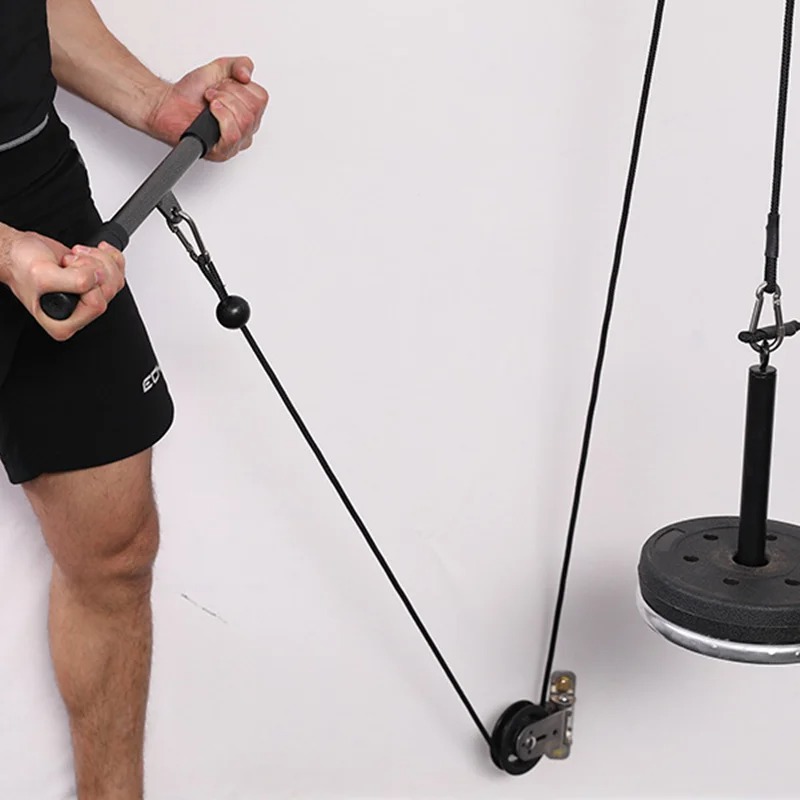 Draaibare roestvrijstalen katr - Pulley Home Gym recensie en prijs