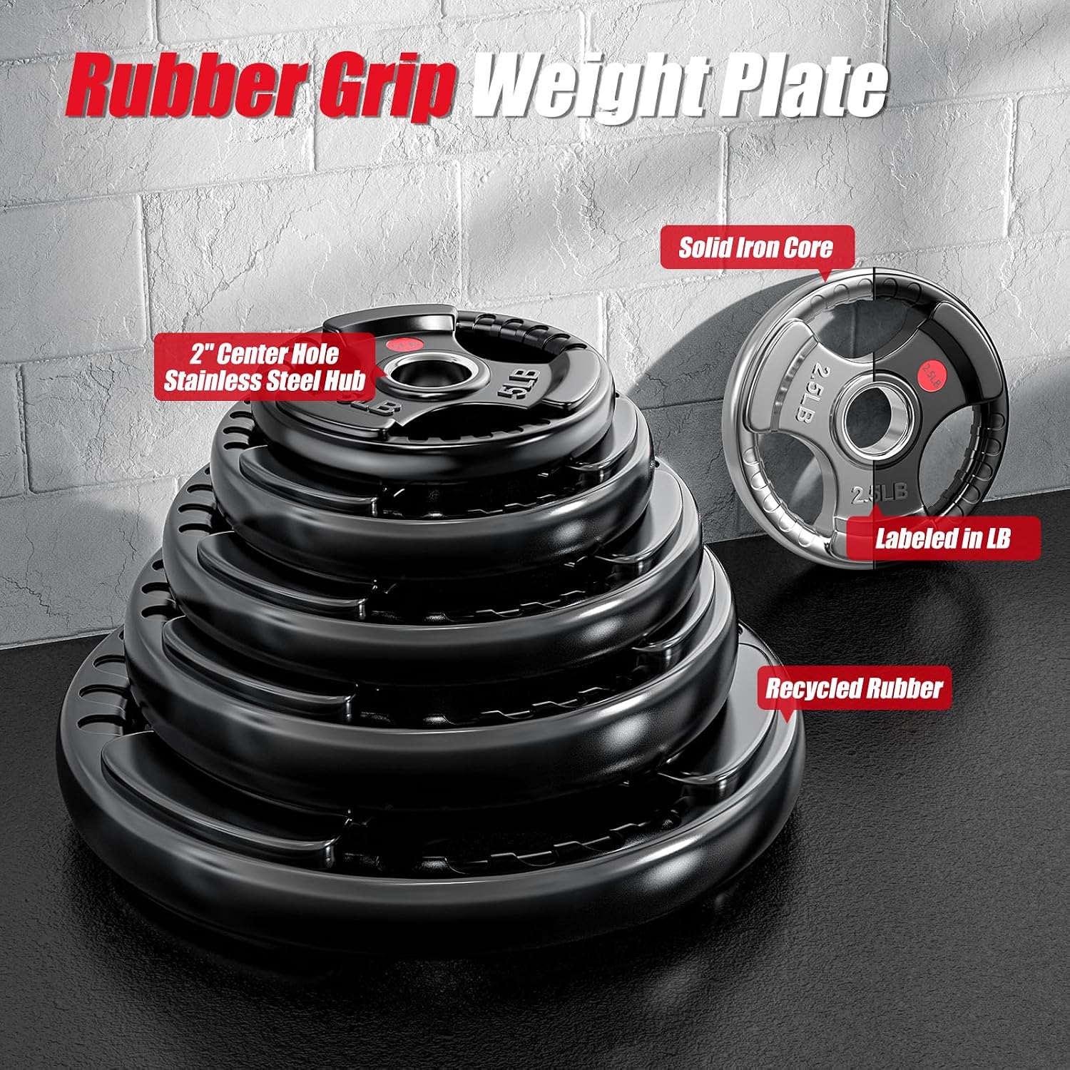 2-inch rubber beklede Olympisc - Home Gym Custom recensie en prijs