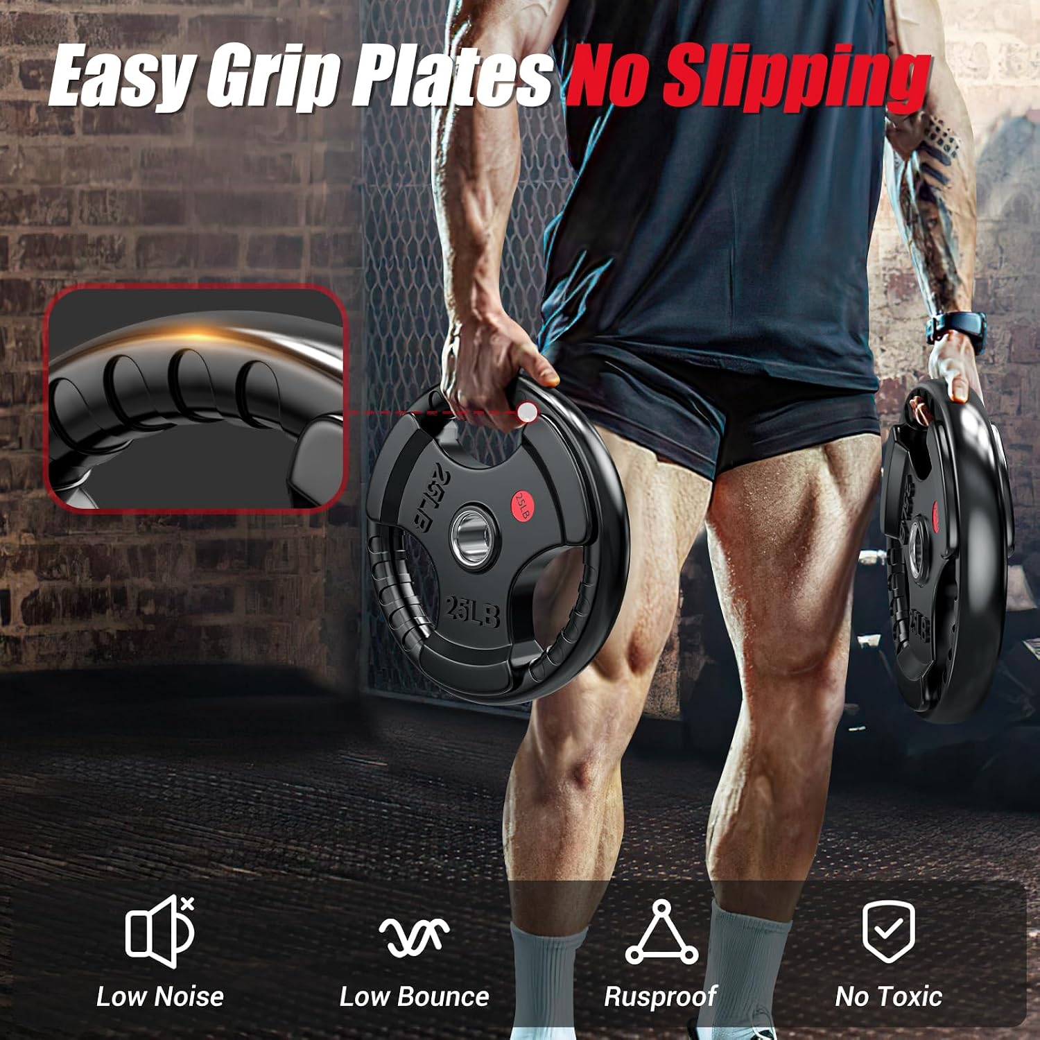 2-inch rubber beklede Olympisc - Home Gym Custom recensie en prijs