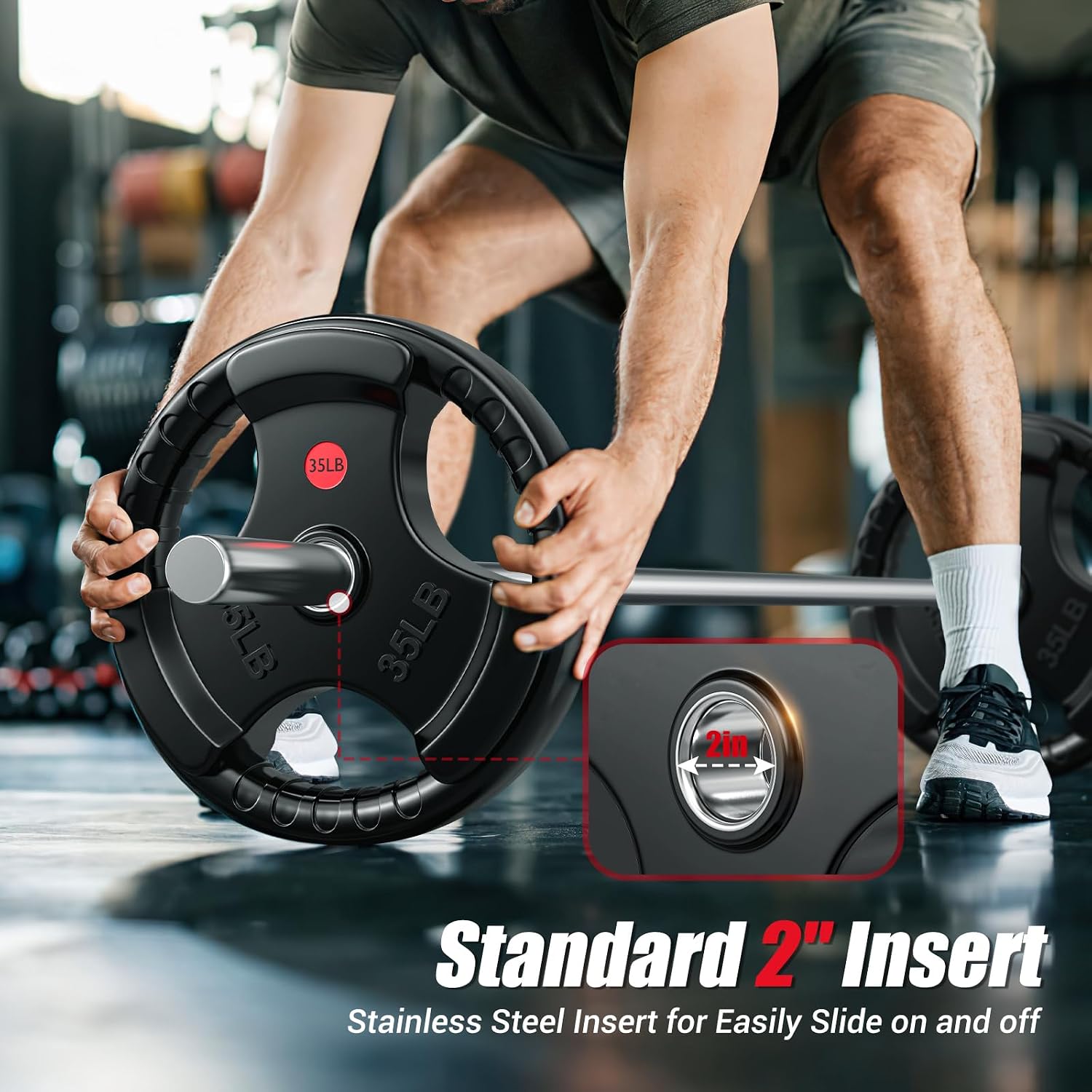2-inch rubber beklede Olympisc - Home Gym Custom recensie en prijs